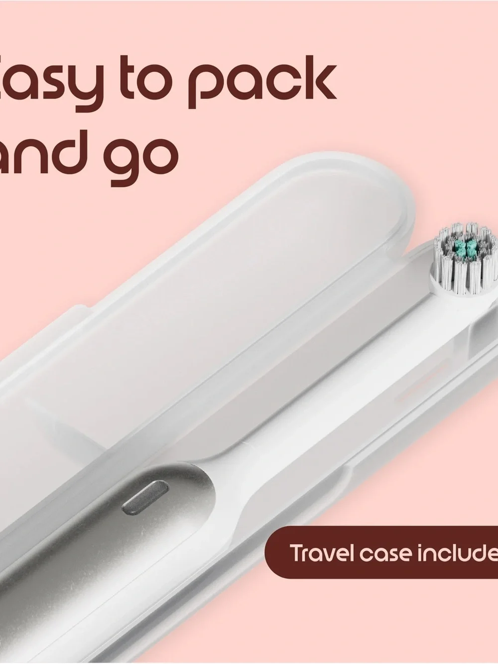quip Rev Rechargeable Electric Toothbrush - Silver Cloud